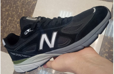 New Balance 990 V4 Kith Black черные