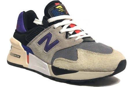 New Balance 997 Серые с фиолетовым