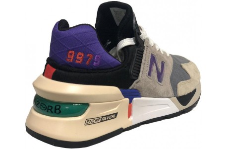 New Balance 997 Серые с фиолетовым