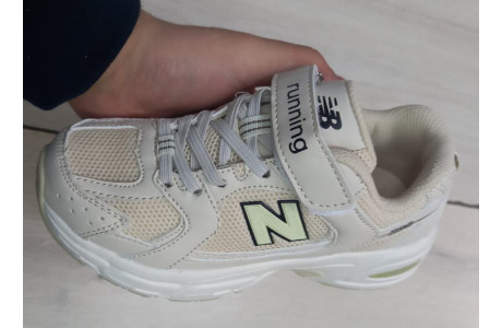 New Balance 530 Running White Beige детские