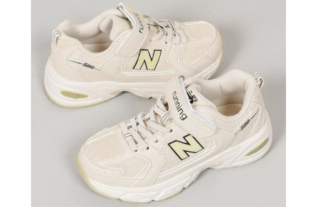 New Balance 530 Running White Beige детские