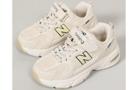New Balance 530 Running White Beige детские