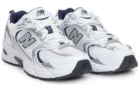 New Balance 530 White Silver Blue 