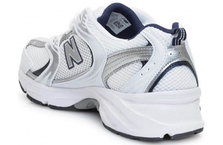 New Balance 530 White Silver Blue 