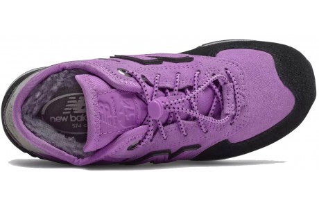 New Balance 574 Mid розовые детские с мехом