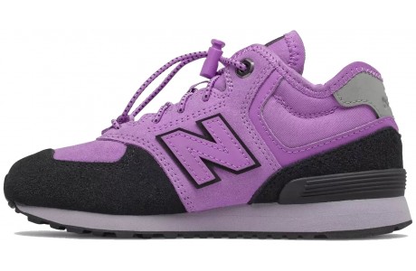 New Balance 574 Mid розовые детские с мехом