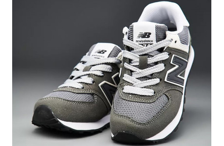 New Balance 574 Camo Green Grey White детские