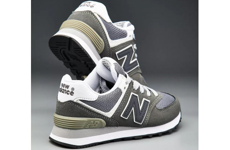 New Balance 574 Camo Green Grey White детские