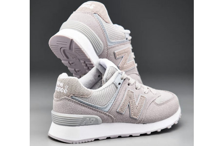 New Balance 574 Grey Beige White детские