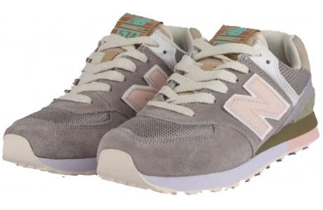 New Balance 574 Grey Pink Детские 
