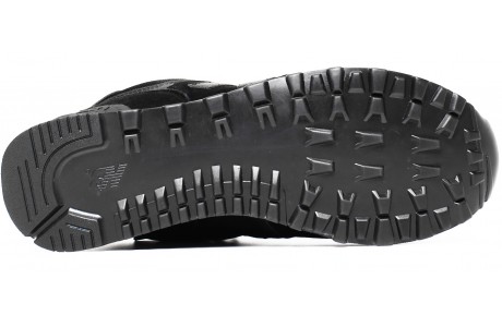 New Balance 574 classic полностью черные с мехом