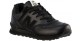 New Balance 574 полностью чёрные с мехом