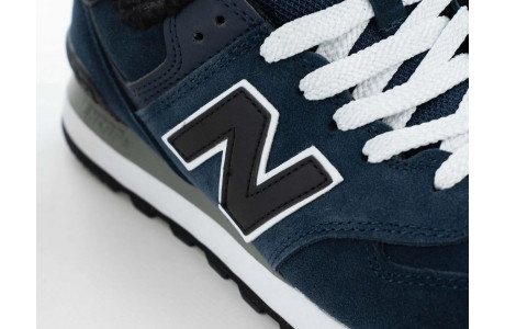 New Balance 574 Dark Blue Big Size С Мехом