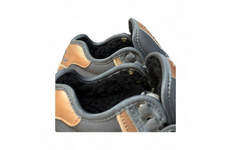 New Balance 574 Encap Grey Gold С Мехом