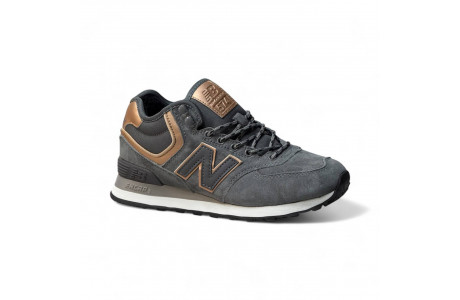 New Balance 574 Encap Grey Gold С Мехом