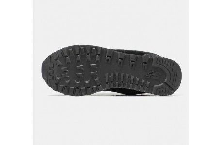 New Balance 574 Winter Black с мехом