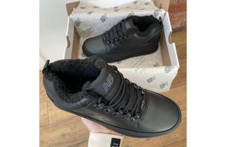 New Balance 754 Black с мехом