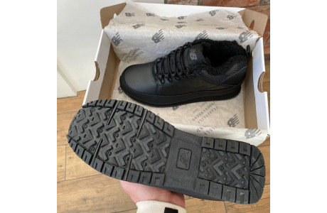 New Balance 754 Black с мехом