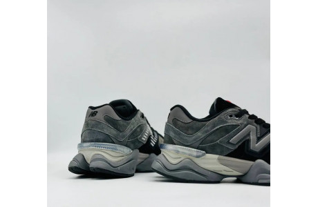 New Balance 9060 Dark Grey Winter С Мехом