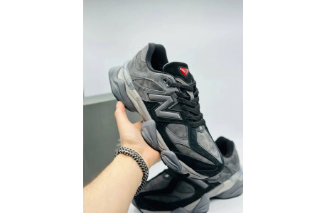 New Balance 9060 Dark Grey Winter С Мехом