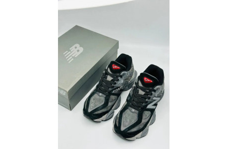 New Balance 9060 Dark Grey Winter С Мехом
