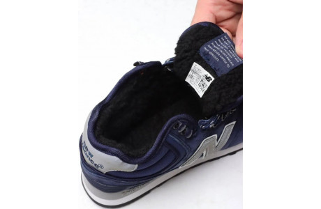 New Balance Classic 574 Blue С Мехом