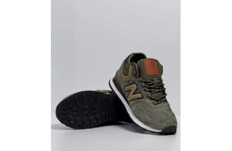 New Balance Classic 574 Khaki С Мехом