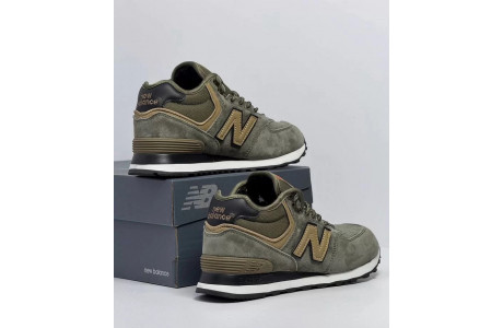 New Balance Classic 574 Khaki С Мехом