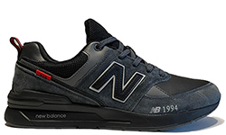 New Balance 574 Черно-серые
