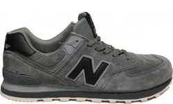 New Balance 574 Deep Grey серые