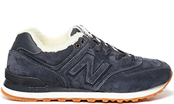 New Balance 574 herren sneaker графит с мехом