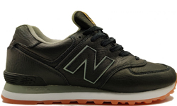 New Balance 574 Черно-зеленые