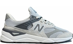 New Balance Х-90 белые с серым