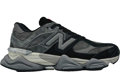 New Balance 9060 Dark Grey Winter С Мехом