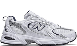 Кроссовки New Balance 530 Белые с серым спортивные