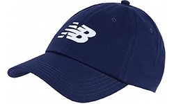 Кепка New Balance 6 Panel Curved Brim Snapback синяя