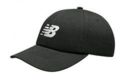 Кепка New Balance 6 Panel Curved Brim Snapback Черная
